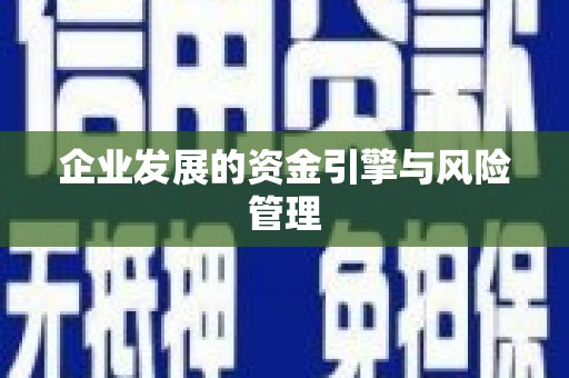 四平企业发展的资金引擎与风险管理