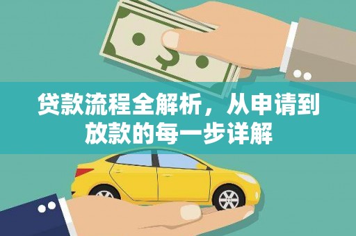 四平贷款流程全解析，从申请到放款的每一步详解