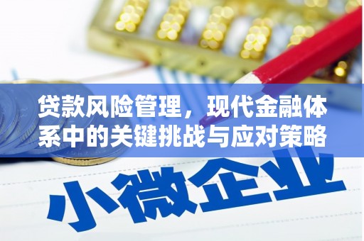 四平贷款风险管理，现代金融体系中的关键挑战与应对策略