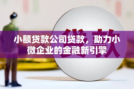 四平小额贷款公司贷款，助力小微企业的金融新引擎