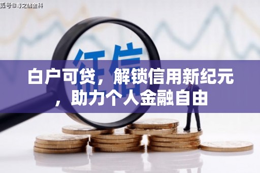 四平白户可贷，解锁信用新纪元，助力个人金融自由