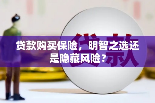 四平贷款购买保险，明智之选还是隐藏风险？