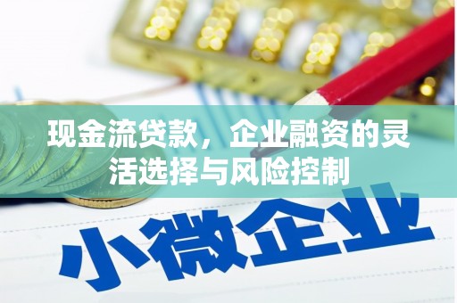 四平现金流贷款，企业融资的灵活选择与风险控制