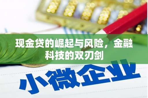 四平现金贷的崛起与风险，金融科技的双刃剑