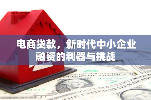 四平电商贷款，新时代中小企业融资的利器与挑战