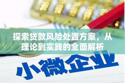 四平探索贷款风险处置方案，从理论到实践的全面解析