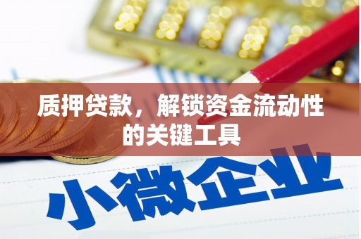 四平质押贷款，解锁资金流动性的关键工具