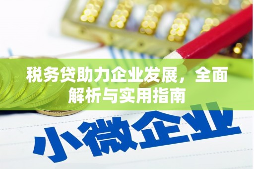 四平税务贷助力企业发展，全面解析与实用指南
