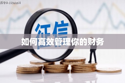 四平如何高效管理你的财务